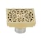 Kingston Brass BSF9771PB Watercourse Scroll 4" Square Grid Shower Drain, Brass BSF9771PB - alternate 1
